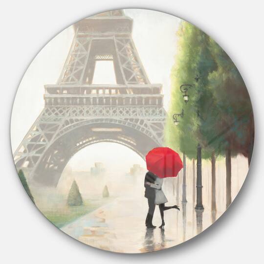 Designart - Paris Romance Couples